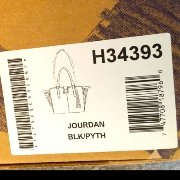 New Brighton Bag Leather Caramel Zebra Silver Hardware Shoulder w/box - Picture 13 of 15